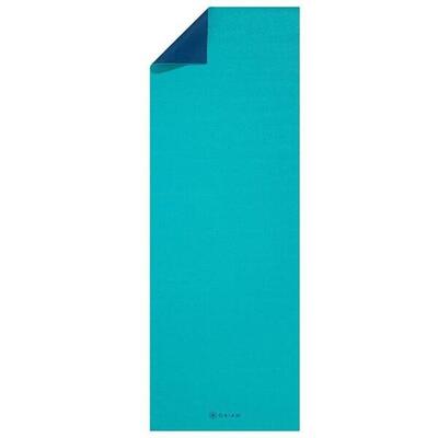 Dubbelzijdige yogamat (oceaan blauw)