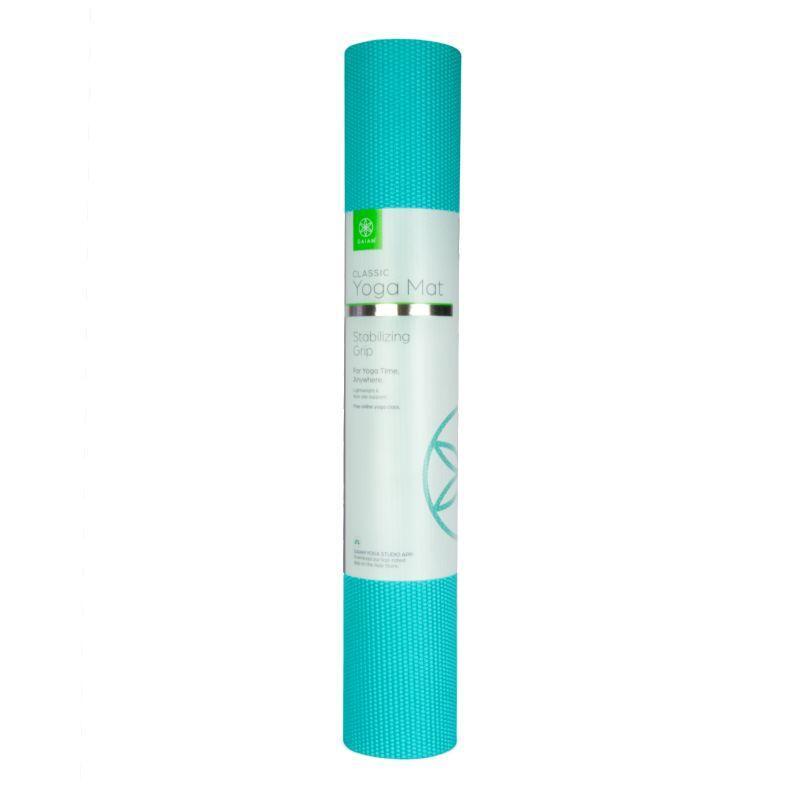 Tapis De Yoga Motif/style Doubleface (Bleu Océan) Taille unique 4/6
