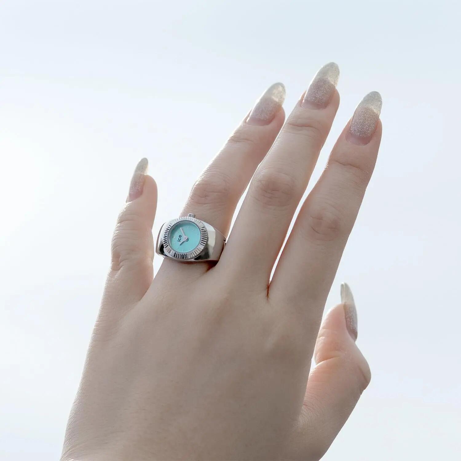 Ice Watch Analoog  Horloge Zilverkleurig/Groen 025515 6/6