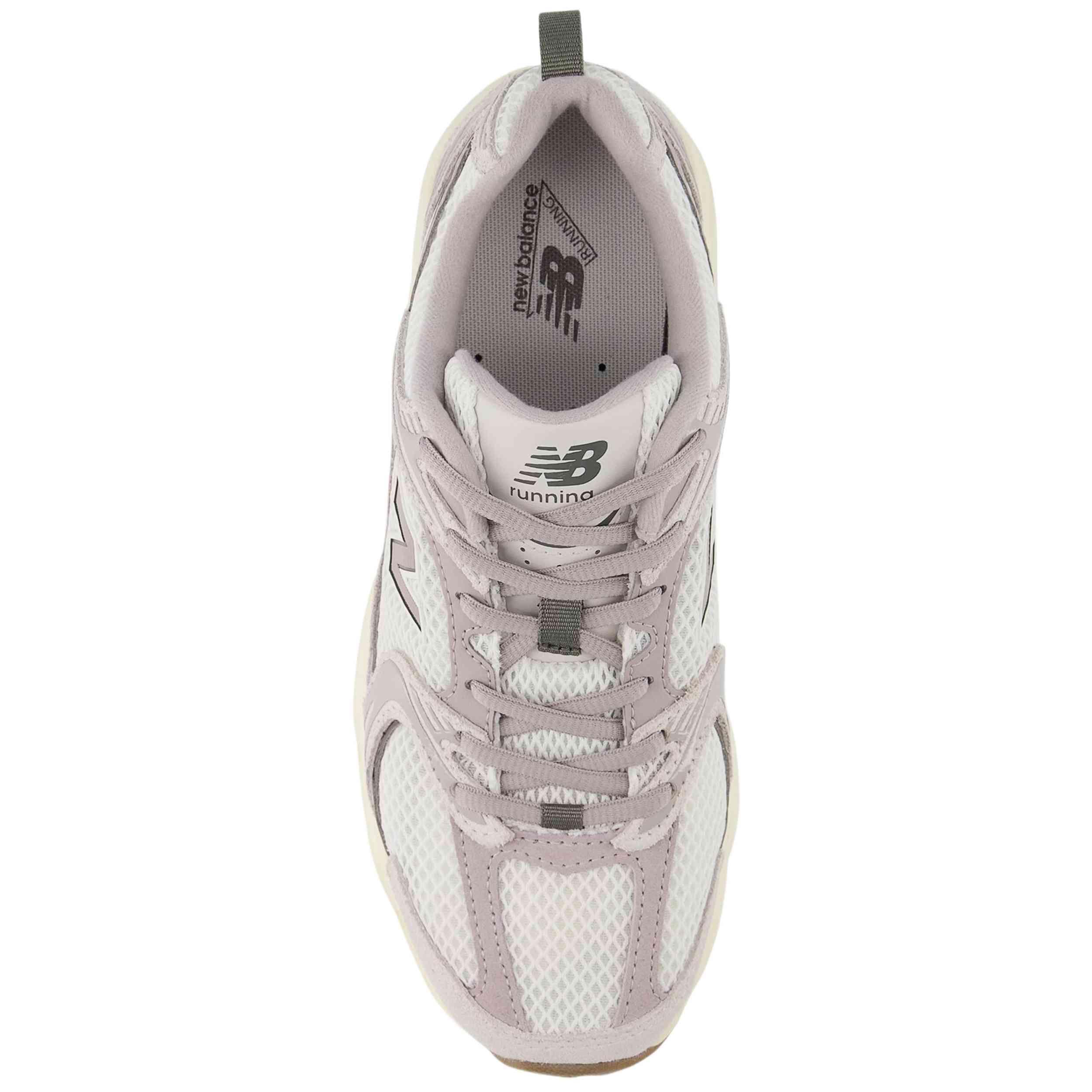 New Balance 530, Fitness Donna - Beige, Grigio, Bianco/Verde 4/5