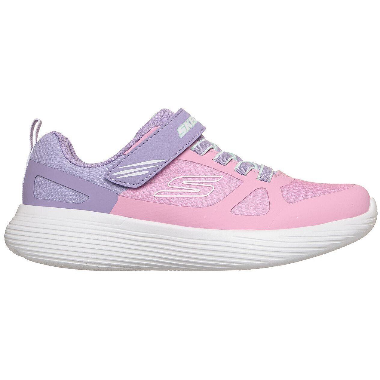 Baskets Skechers Go Run 400 V2 - Trace Track, Rose, Enfants 3/5