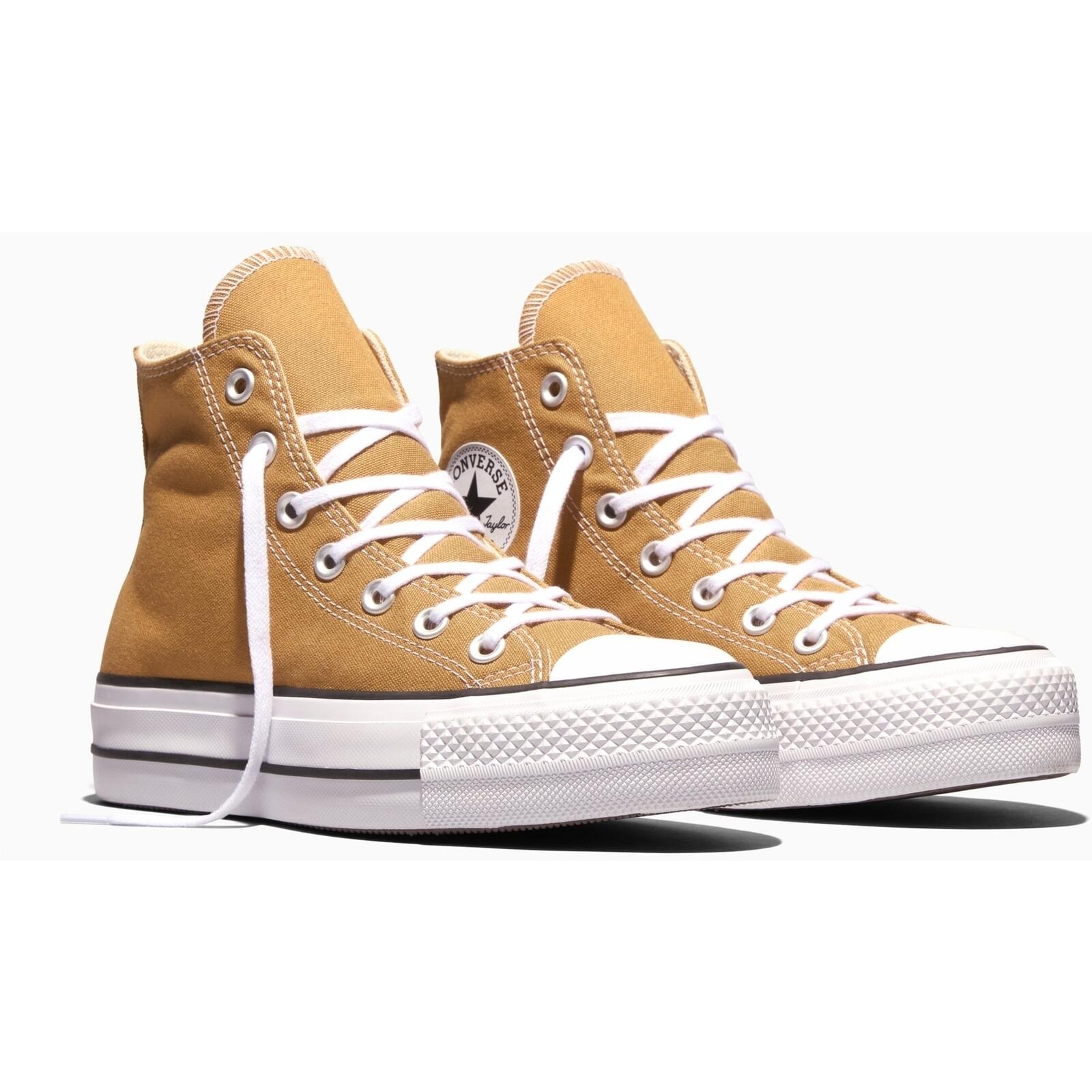 Scarpe da ginnastica Converse Chuck Taylor All Star Lift, Giallo, Unisex 3/5