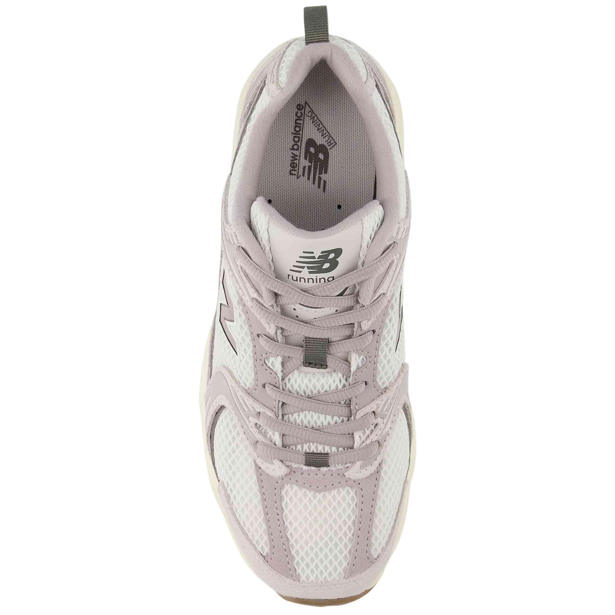 New Balance 530, Fitness Donna - Beige, Grigio, Bianco/Verde 4/5