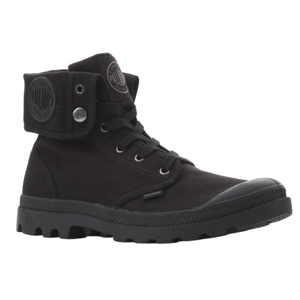 Botas a los Tobillos Baggy para Mujer Negro 4/4