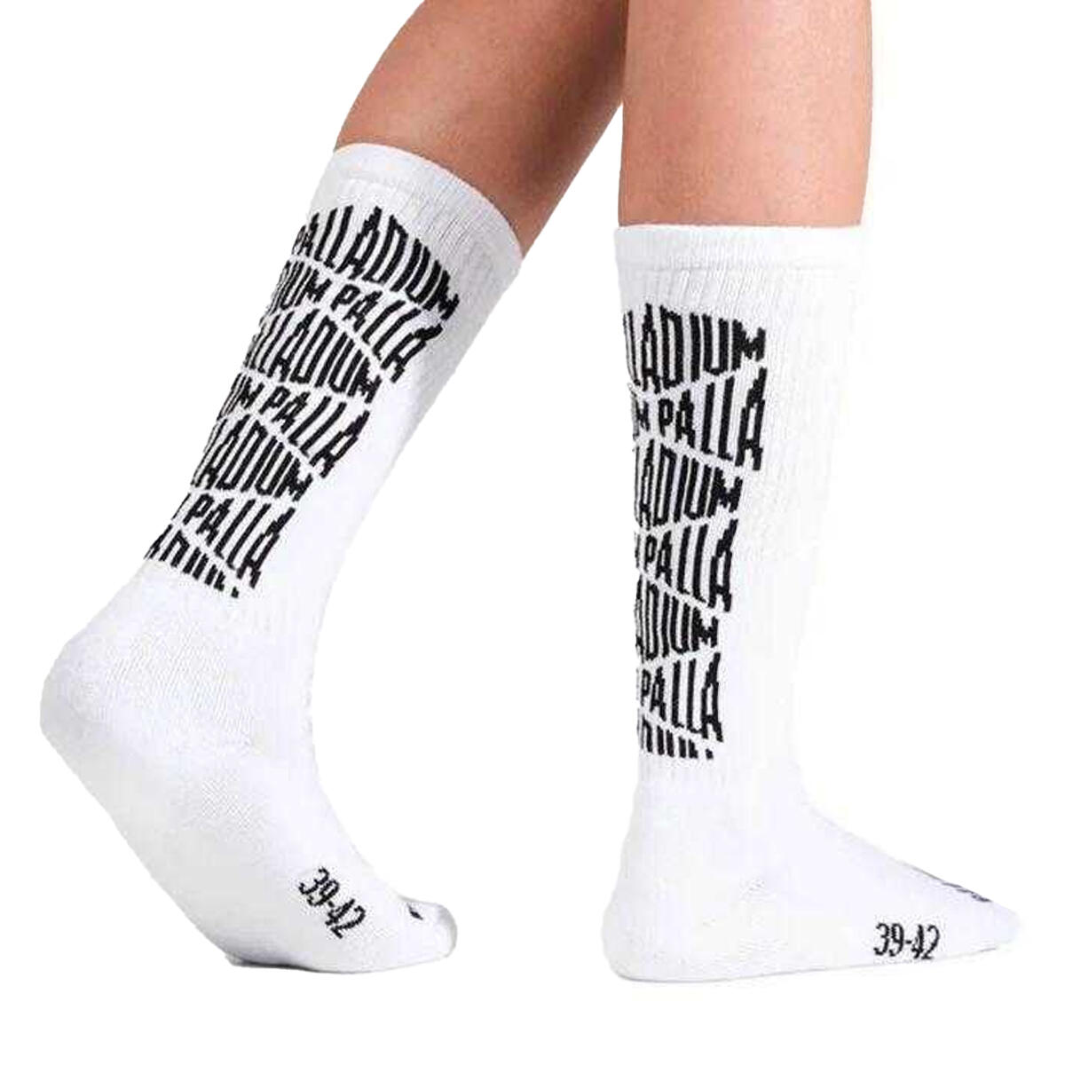Calcetines de Jacquard para Adultos Unisex Blanco 2/3