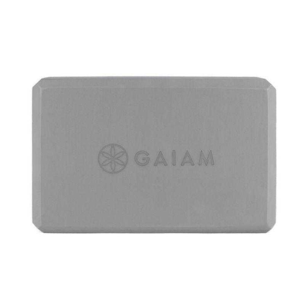 Schiuma Cubo Blocco Yoga Gaiam Grigio Taglia Unica 3/4