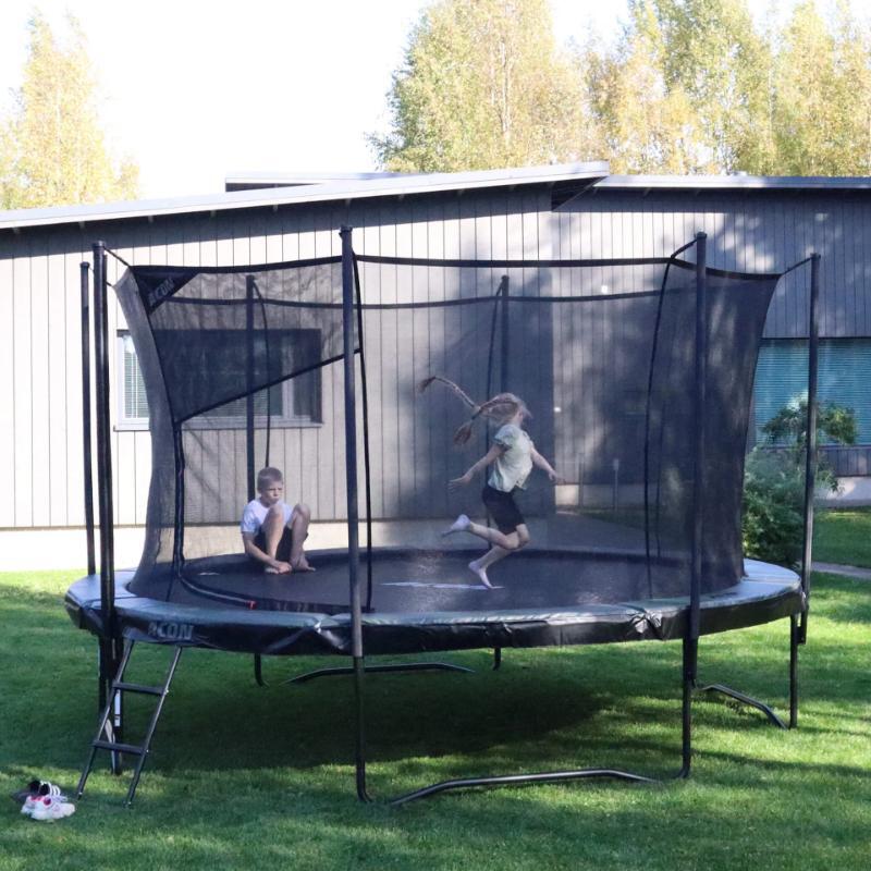 Trampoline rond ACON Air 4,3 m avec filet de sécurité et échelle – Gen 2.0 2/7