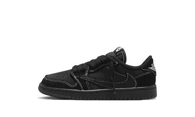 Air jordan 1 low sp travis scott black phantom enfant (ps) - taille : 27.5 eu