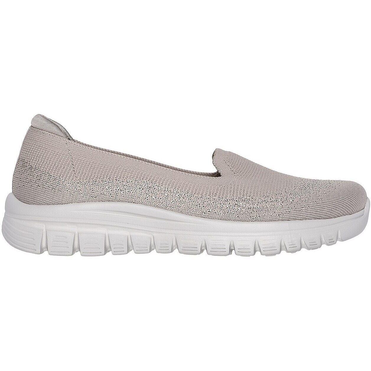 Scarpe da ginnastica Skechers Graceful - View Finder, Beige, Donne 3/5