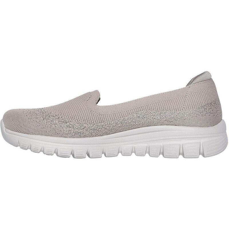 Pantofi sport femei Skechers Graceful - View Finder, Bej