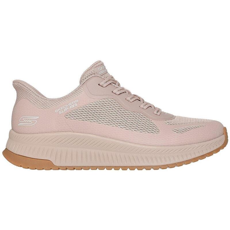 Pantofi sport femei Skechers Bobs Squad 4 - Stapl, Roz