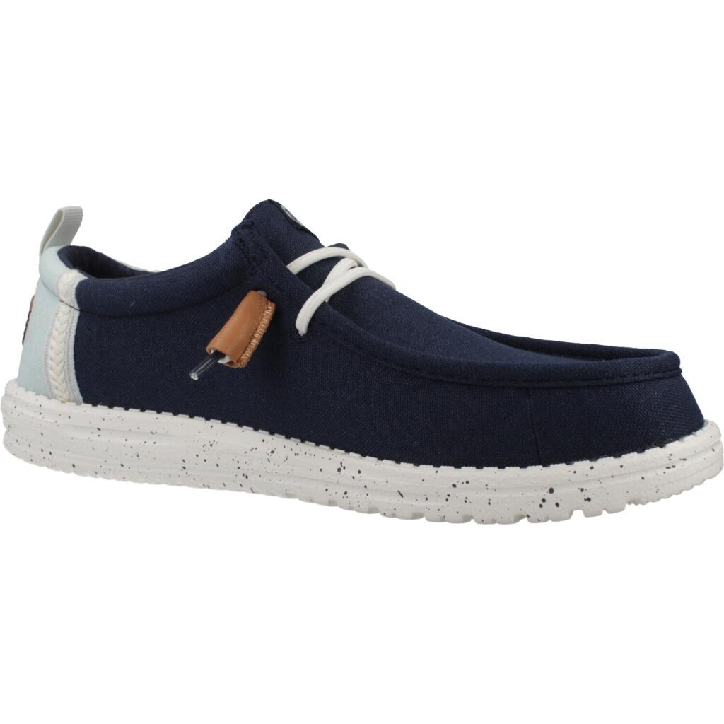 Buty HEY DUDE WALLY SUMMER LINEN Niebieski 5/7