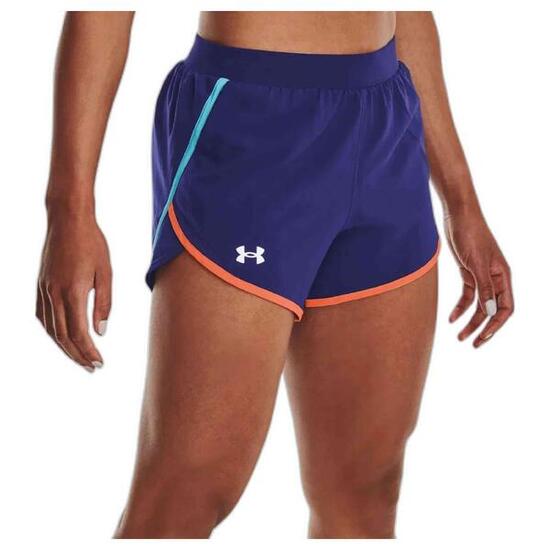 Short Under armour modèle 1383629-410 pour femmes