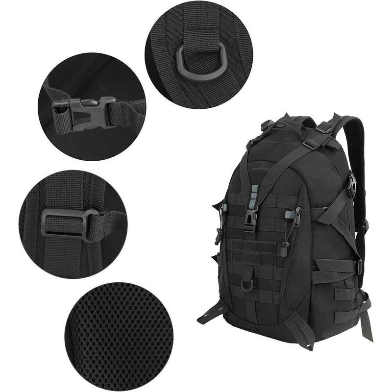 Rucsac de drumetie, husa impermeabila IPX1, reglabil, 25 l, 50x30x22 cm