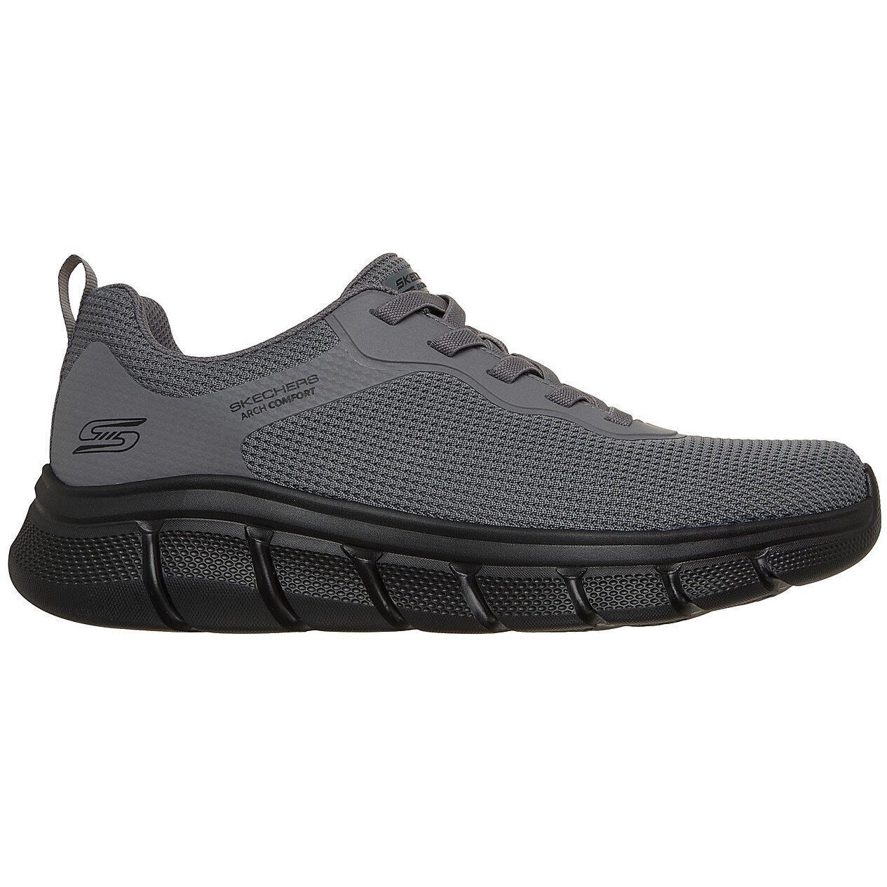 Turnschuhe Skechers Bobs B Flex-arch Comfort Edge, Grau, Herren 3/5
