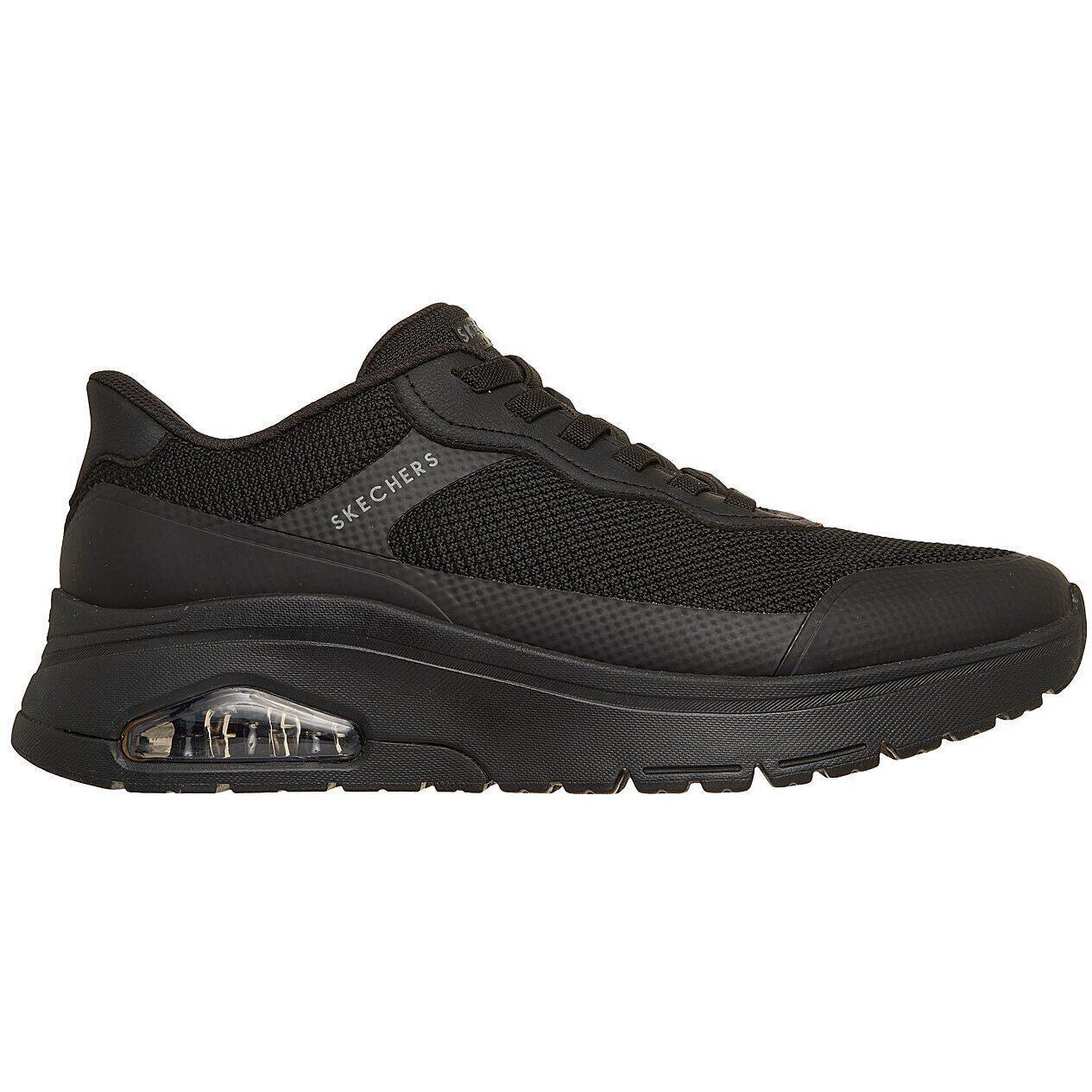 Baskets Skechers Uno Flex - Step N Knit, Noir, Hommes 3/5