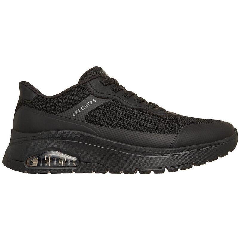 Pantofi sport barbati Skechers Uno Flex - Step N Knit, Negru