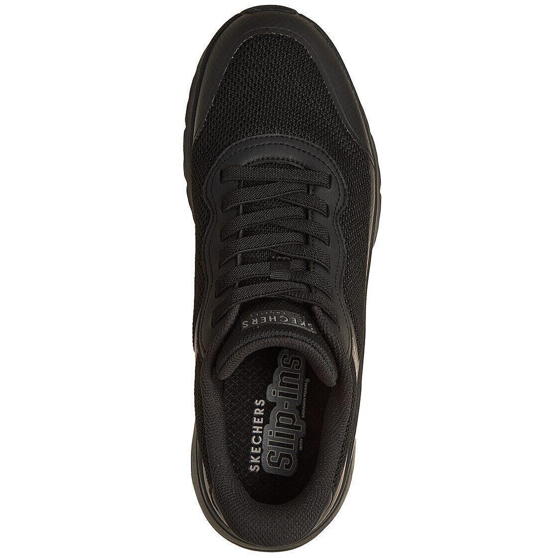 Baskets Skechers Uno Flex - Step N Knit, Noir, Hommes 2/5