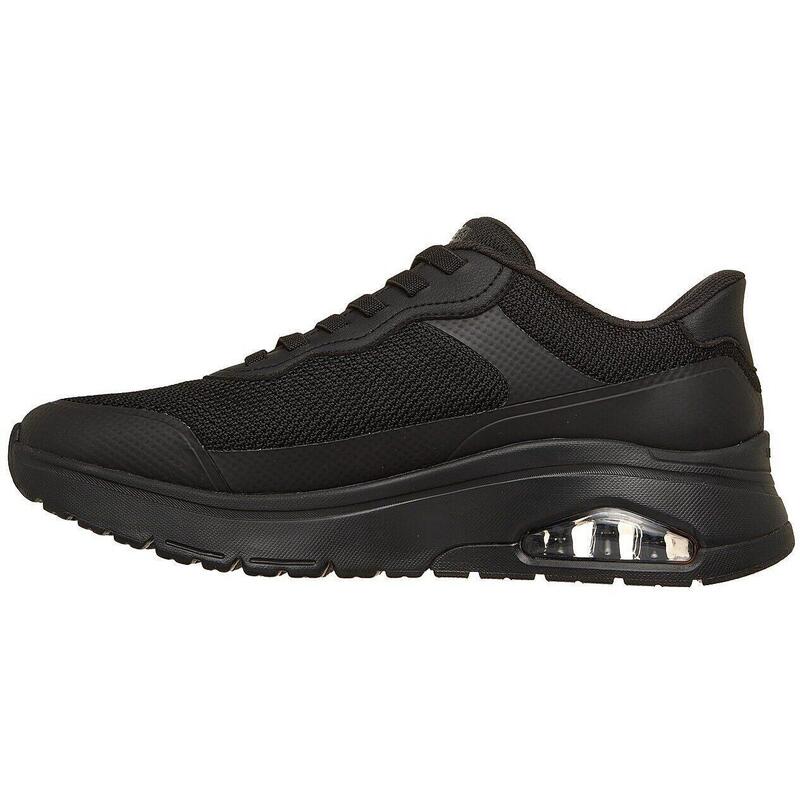 Pantofi sport barbati Skechers Uno Flex - Step N Knit, Negru