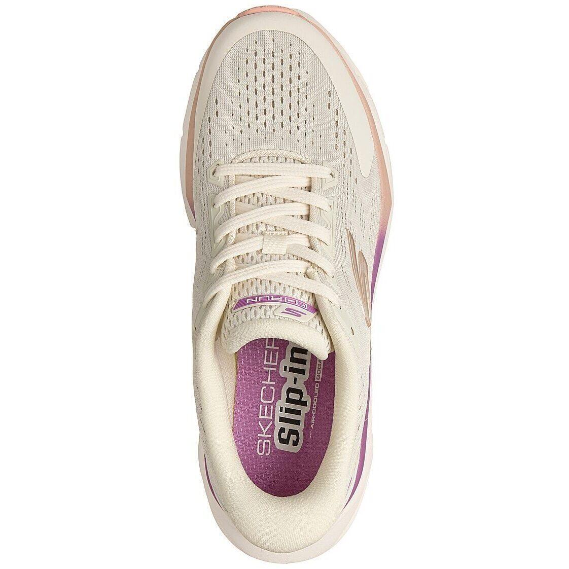 Turnschuhe Skechers Glide-step Vortex, Beige, Damen 2/5