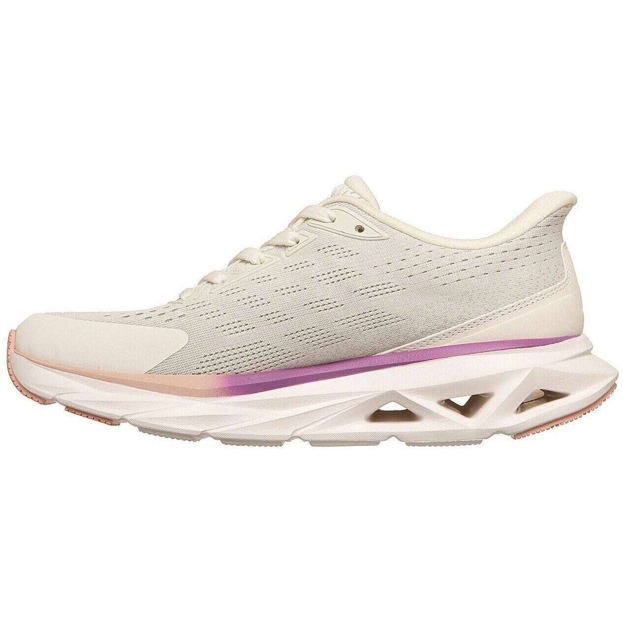 Turnschuhe Skechers Glide-step Vortex, Beige, Damen 5/5