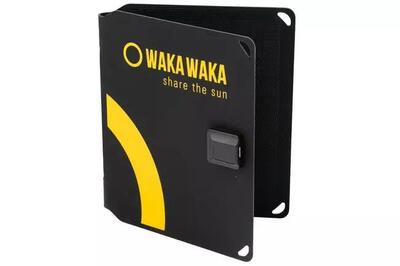 Wakawaka solar 10 - foldable 10w solar panel - black