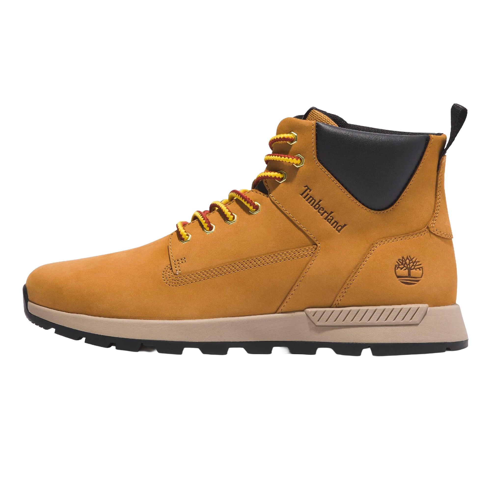 Scarpe Sportive Pelle Taglio Medio TrekkingUomo Timberland Killington Bianco 3/4
