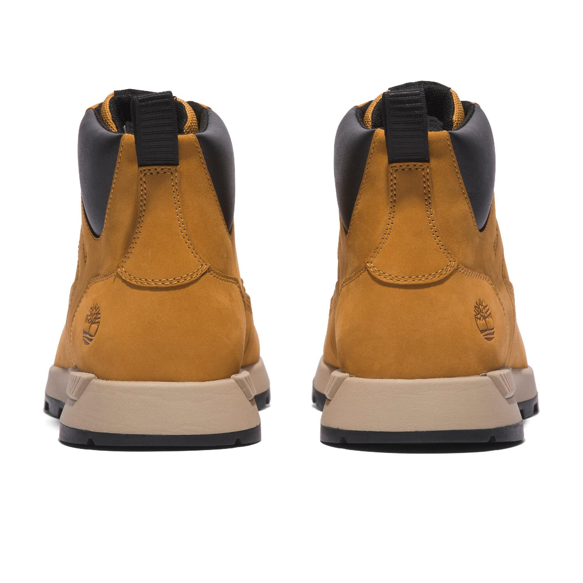 Scarpe Sportive Pelle Taglio Medio TrekkingUomo Timberland Killington Bianco 2/4