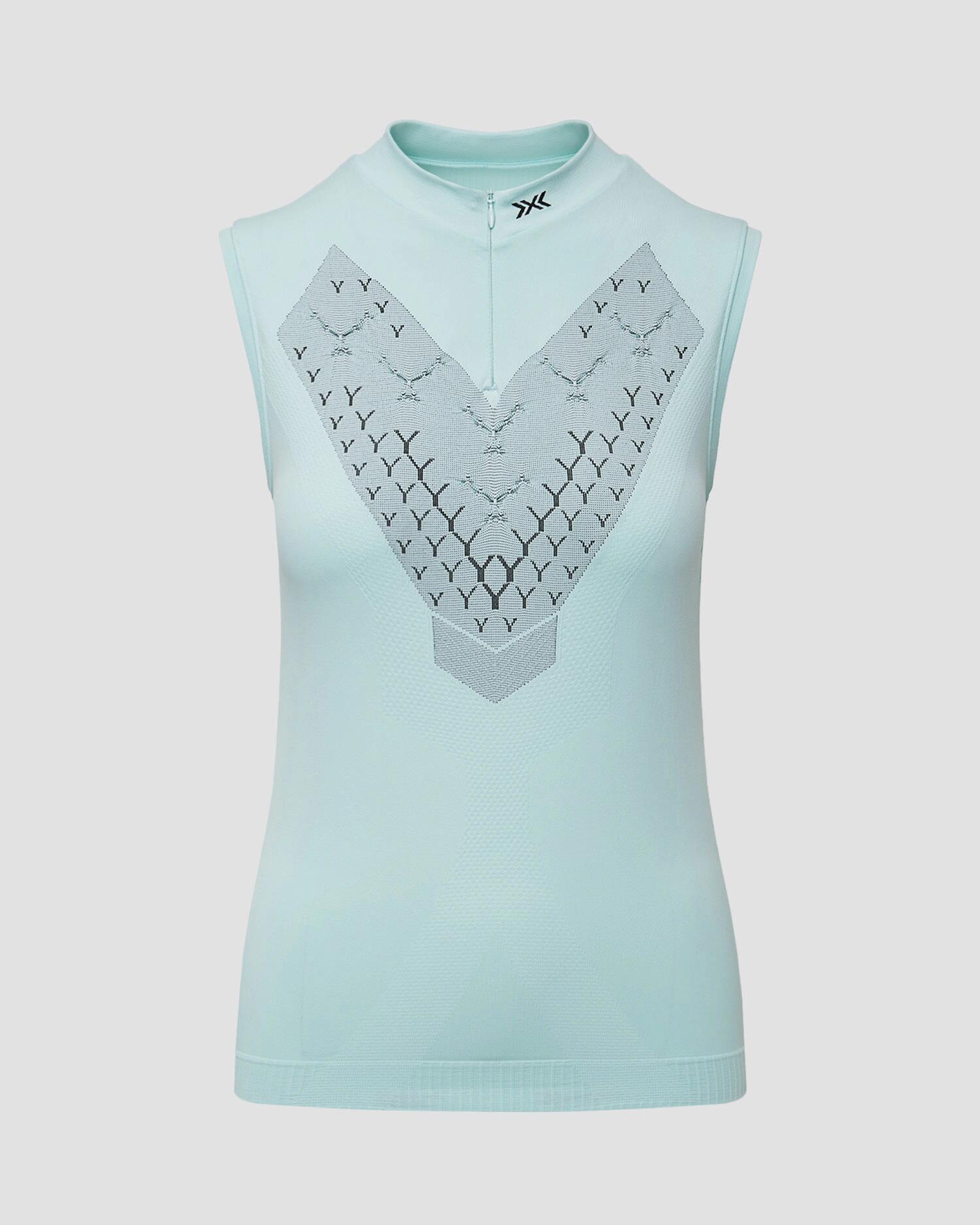 Top termoaktywny damski X-Bionic Twyce Run Singlet Blue 1/5