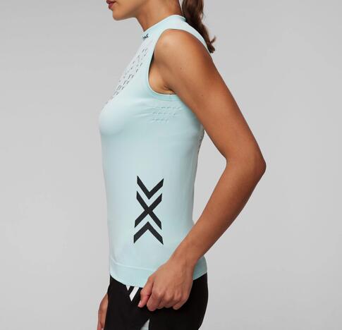 Top termoaktywny damski X-Bionic Twyce Run Singlet Blue 4/5