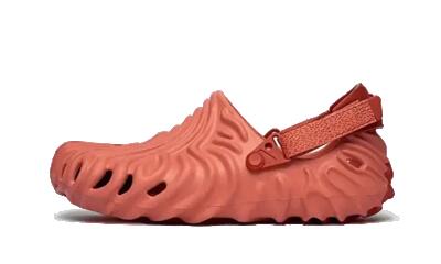 Clog - casual - unisex - pollex by salehe bembury kuwata - salmon pink/red