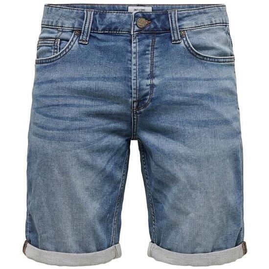 Short Only & sons modèle 22018584-BLUEDENIM pour homme