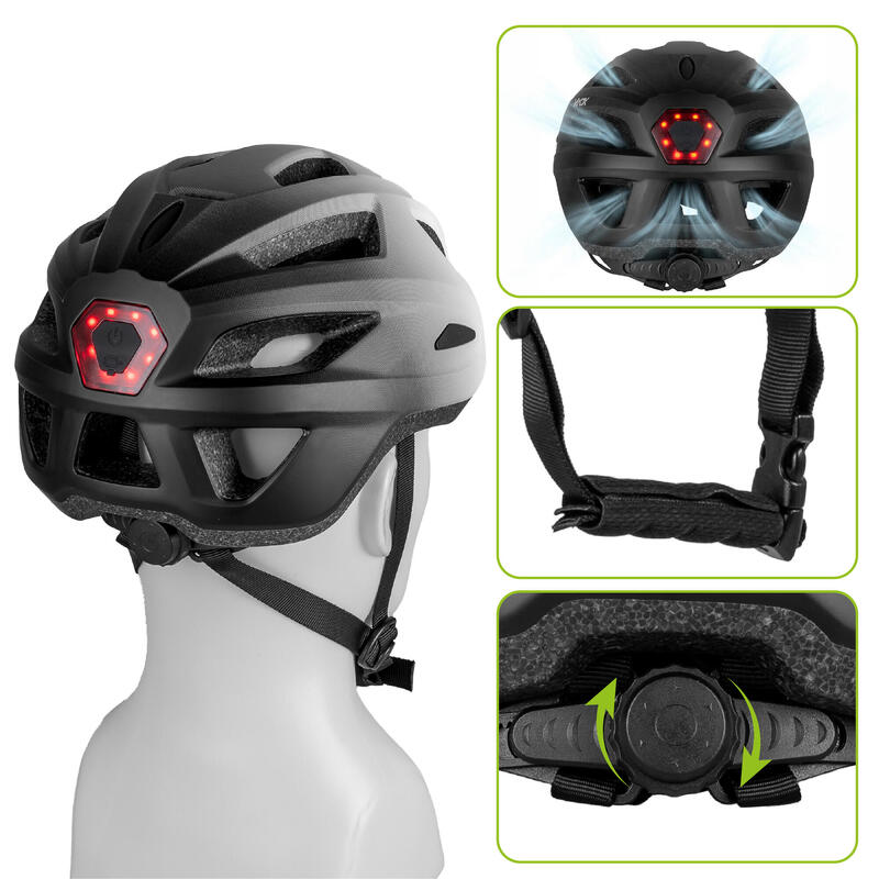 Cască bicicletă Vayox Active VA0424 lampă LED