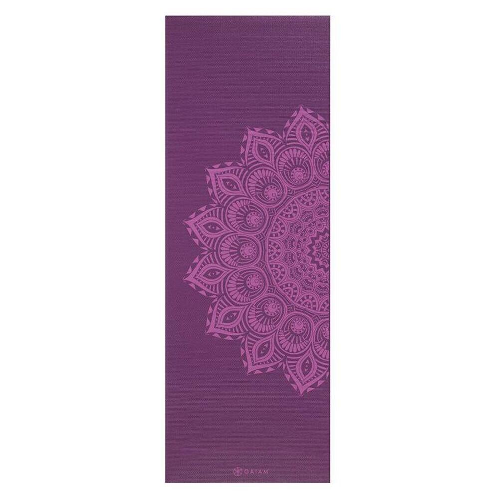 Tapis De Yoga Motif/style Mandala (Violet) Taille unique 3/3