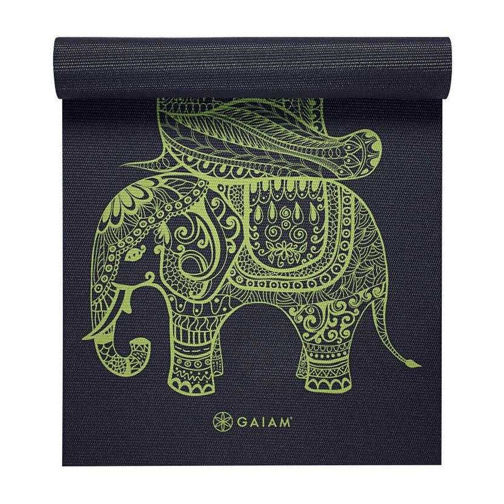 Tapis De Yoga TRIBAL WISDOM (Noir) Taille unique 2/3