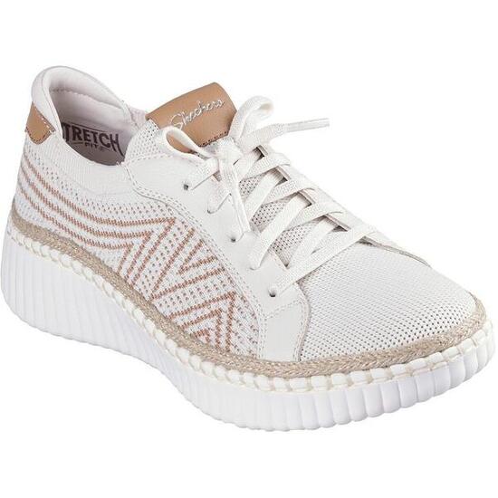Zapatillas Skechers Wilshire Blvd - Bellevue, Beige, Mujer