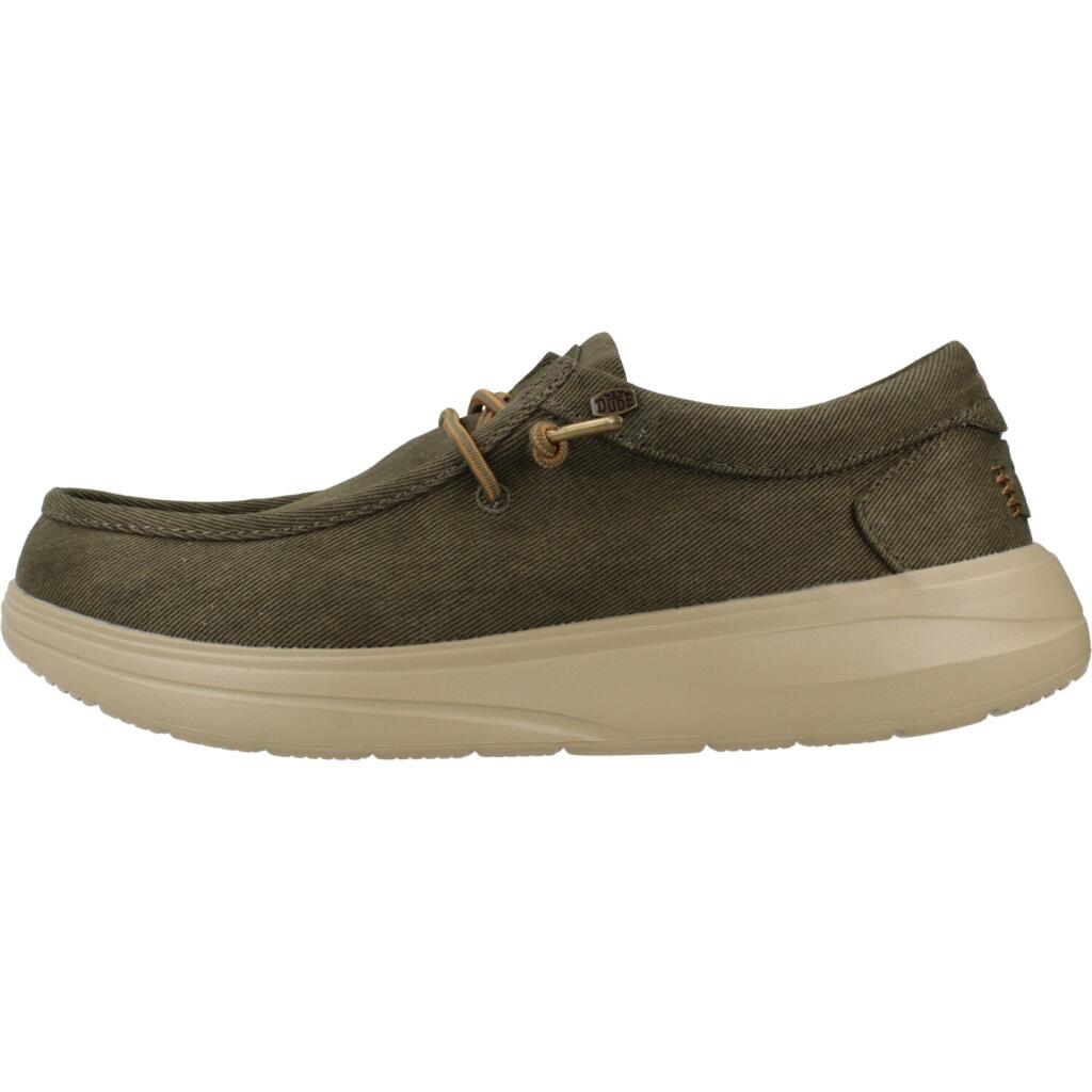 Buty HEY DUDE WALLY COMF WORN TWILL Zielony 2/5
