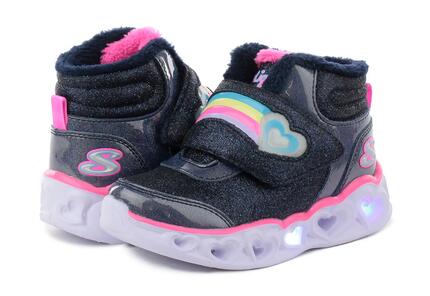 Buty Dziecięce SKECHERS HEART LIGHTS BRILLIANT RAINBOW 302669N-NVPK 23