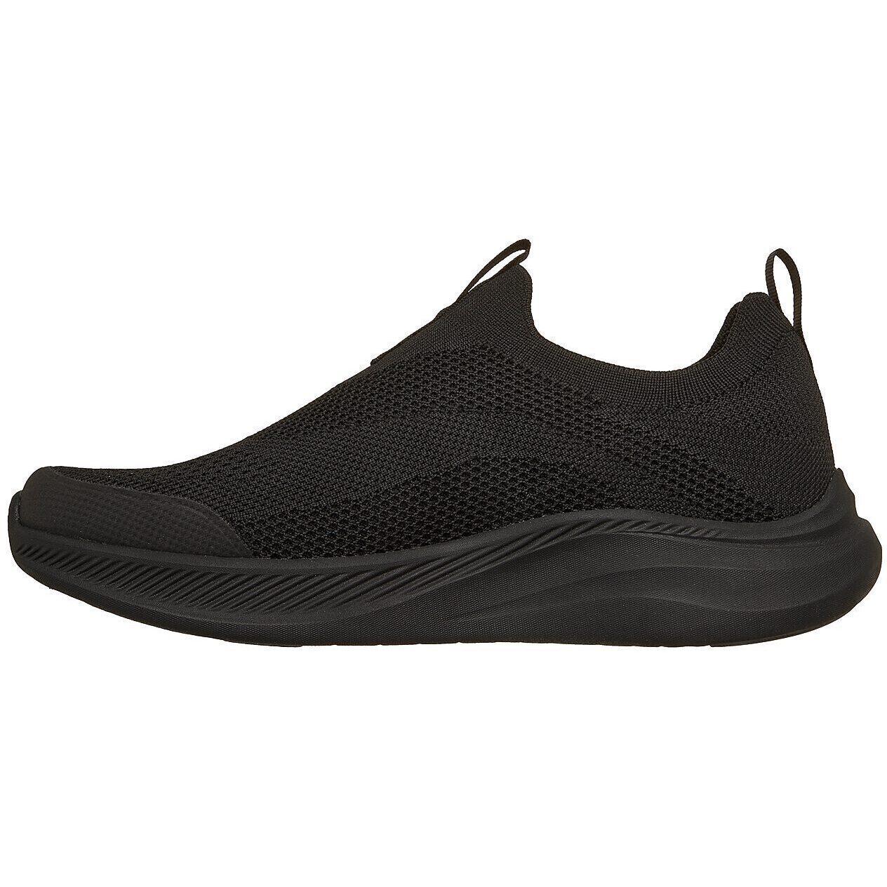 Baskets Skechers Bobs Moda Flex - Broad Acre, Noir, Hommes 5/5