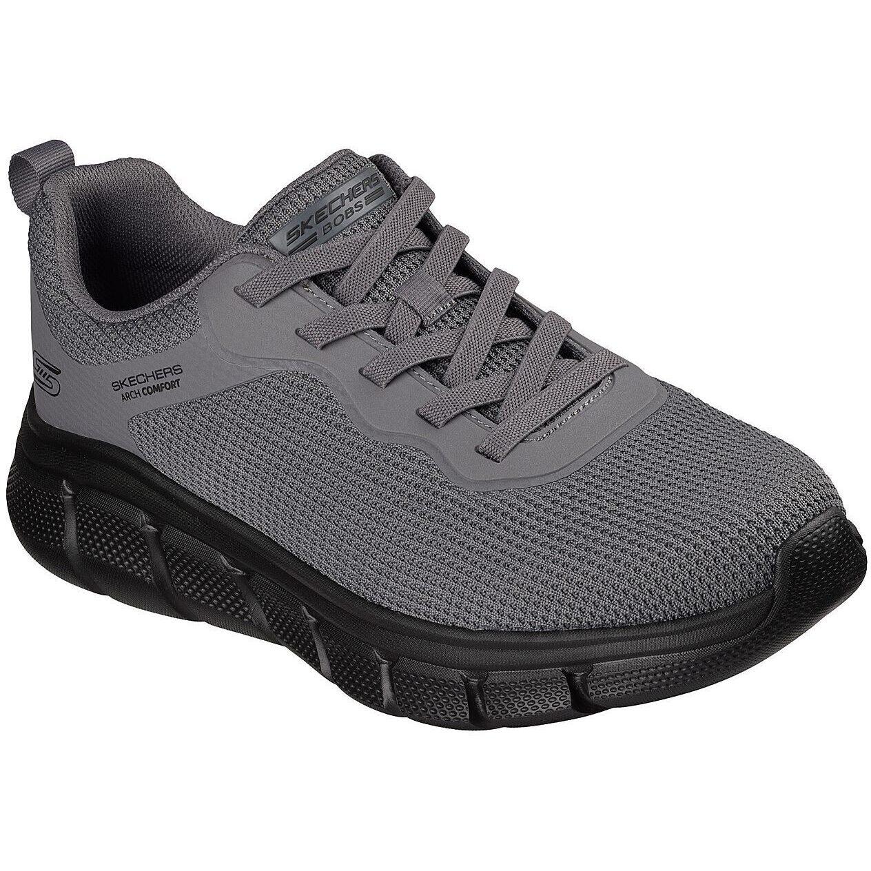 Baskets Skechers Bobs B Flex-arch Comfort Edge, Gris, Hommes 1/5