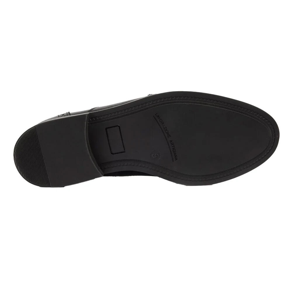 Scarpe Per Andare A Scuola Pelle Bambini Lee Nero 4/5