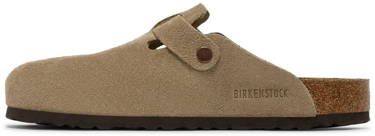 Birkenstock Boston Soft Footbed Suede Taupe 2/5