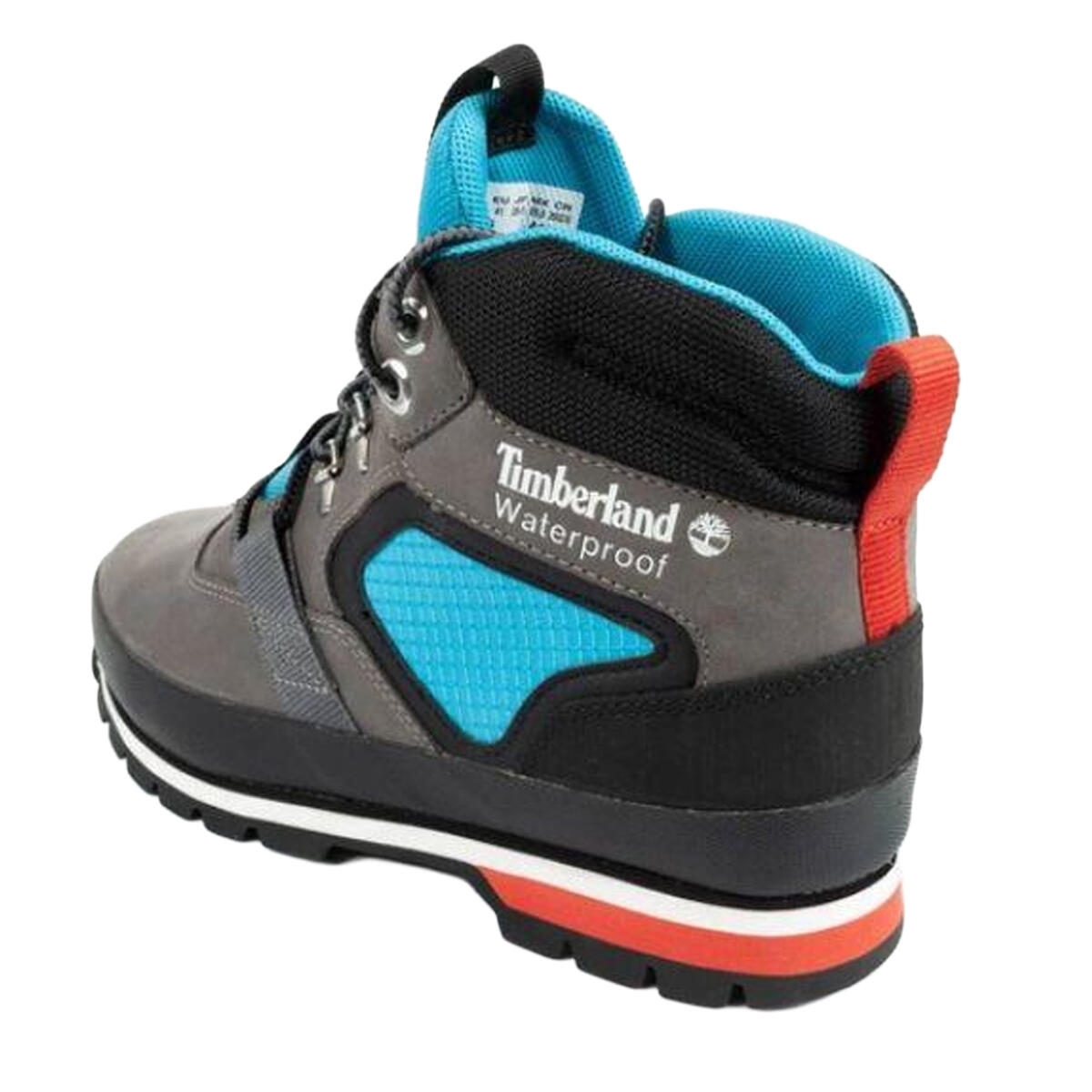 Leren Colour Block Trainers Heren (Veelkleurig) 2/4