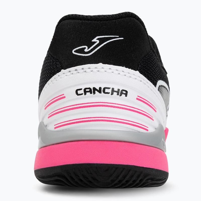 Încălțăminte de fotbal bărbați Joma Cancha IN alb/negru