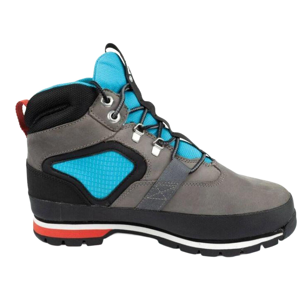 Leren Colour Block Trainers Heren (Veelkleurig) 4/4
