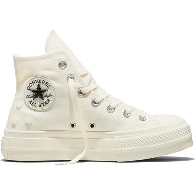 Sneakers converse chuck taylor all star lift, beige, uniseks