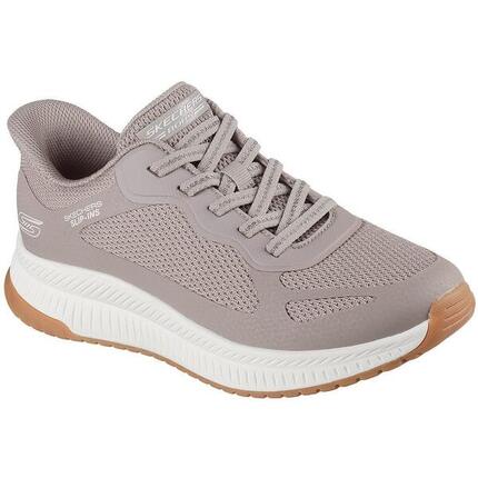Zapatillas Skechers Bobs Squad 4 - Stapl, Beige, Mujer