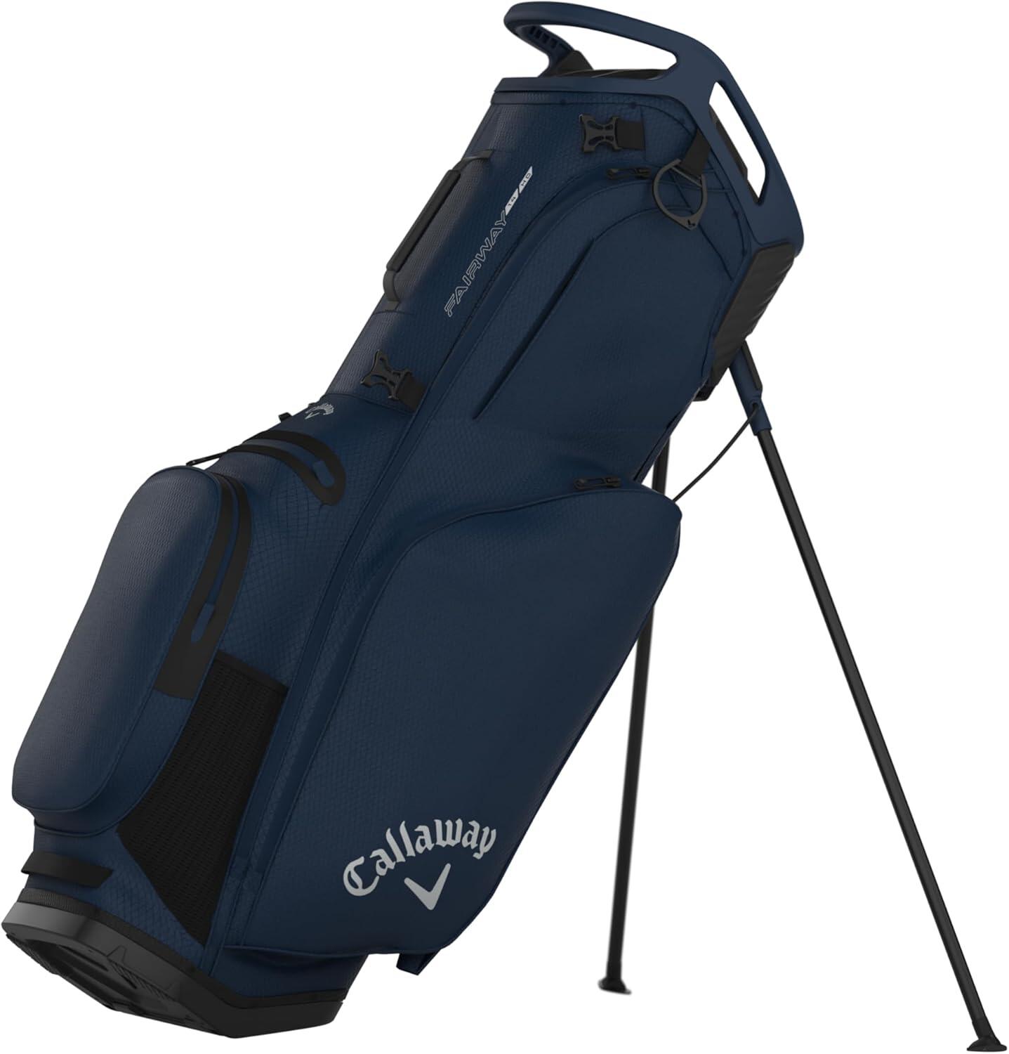Bolsa de golfe Fairway 14 HD com suporte, cor azul marinho, modelo 2026. 6/6