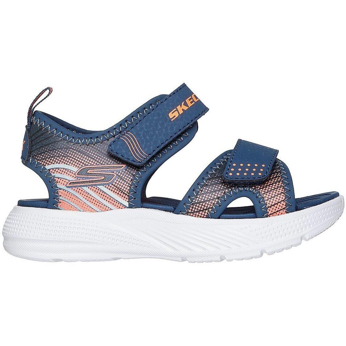 Sandalias Skechers Microspec-splash, Azul, Niños 3/5