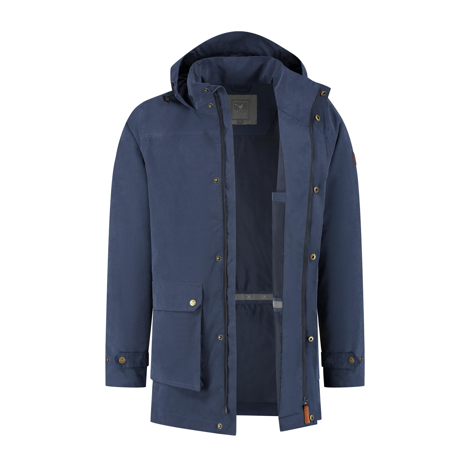 James Uomo - Giacca hardshell - Impermeabile - Blu 4/4